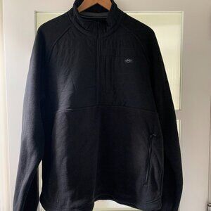 VNTNA Supply Co Oak Fleece Pullover - Black - Size XL